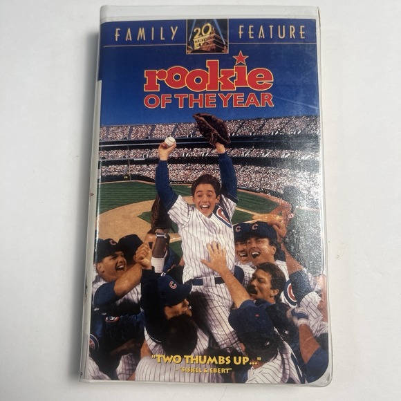 Other - Rookie of the Year VHS Video Tape MLB Cubs Family Baseball Movie VTG Clamshell